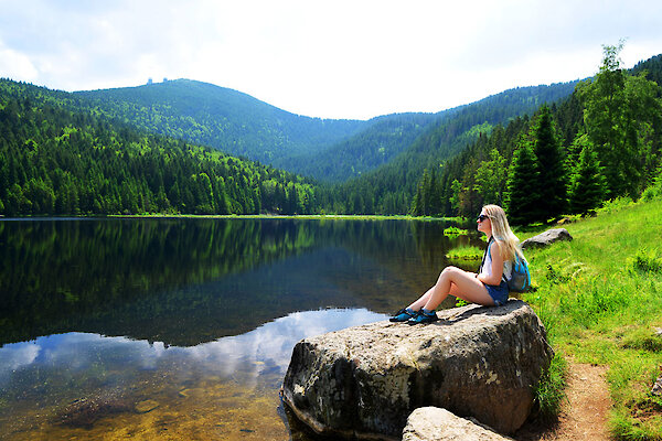 Wandern am Großen Arber im Bayerischen Wald